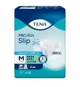 Tena Slip ProSkin, piel-m, super, M, 10 szt,(711209)