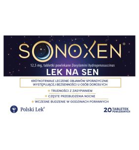 Sonoxen, 12,5 mg, tabl.powl., 20 szt