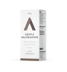 Krople walerianowe, (Amara),Nalew.kozlk., 35 g