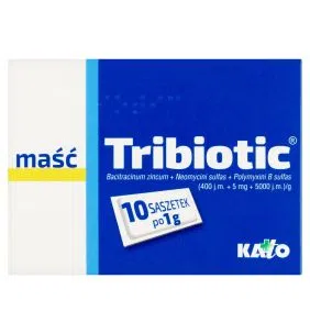 Tribiotic, maść, 1 g, 10 saszetek