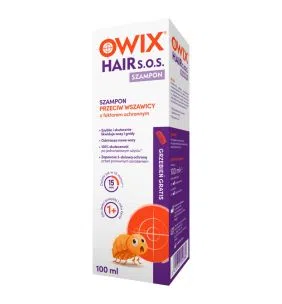 Owix Hair S.O.S, szamp., p/wszawicy, 100 ml