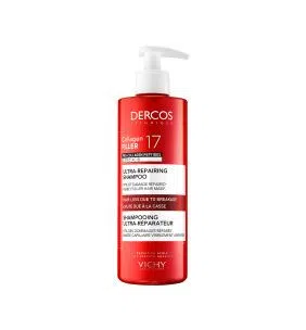 Vichy Dercos Collagen 17 Filler, szampon ultra-regenerujący, 400 ml