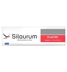 Silaurum, plast.silikonowe,na blizny, 5cmx30cm, 5 szt