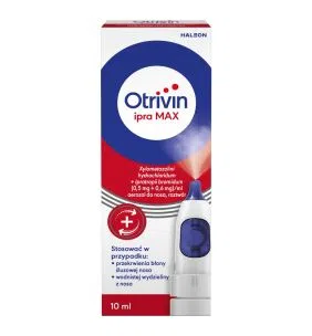Otrivin ipra Max, (0,5 mg + 0,6 mg)/ml, aer.do nosa, 10ml