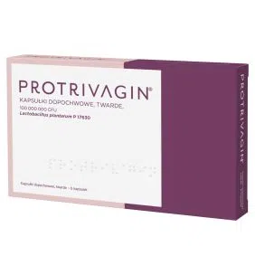 Protrivagin, kaps.dopochw.twarde, 6 szt