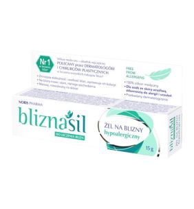 Bliznasil, żel do leczenia blizn, hypoalergiczny, 15 g