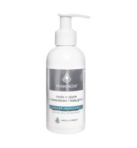Pharmedis Kropla Zdrowia, mydło w płynie z nanosrebrem i białą glinką, 150 ml