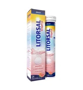 Litorsal Zdrovit Grejpfrut, tabletki musujące, 24 szt.
