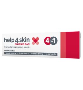 Help4Skin Gojenie Ran, żel, przyśpiesz.gojenie, 50 g, tuba