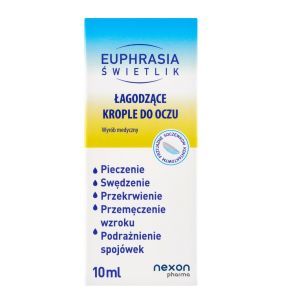Euphrasia świetlik krople do oczu, 10 ml