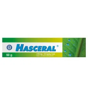 Hasceral, (100 mg + 50 mg)/g, maść, 50 g (tuba)