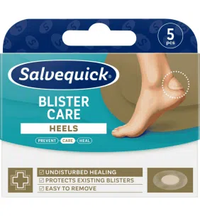 Salvequick Blister Care Heels, plastry, 5 szt