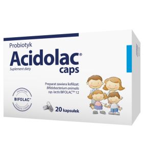Acidolac caps, kapsułki, 20 szt.