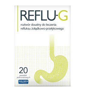 Reflu-G, roztw.doustny, 20 sasz.