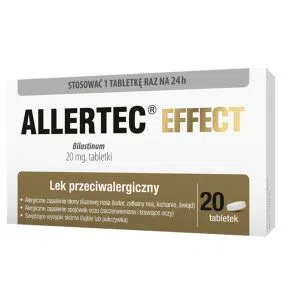 Allertec Effect, 20 mg, tabl., 20 szt