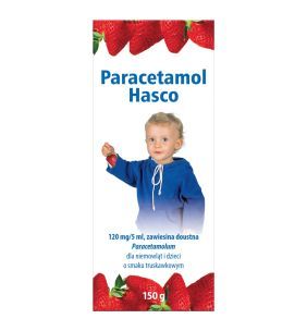 Paracetamol Hasco, 120 mg/5 ml, zawiesina doustna, 150 g