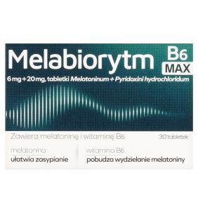 Melabiorytm B6 Max, 6 mg + 20 mg, tabl., 30 szt