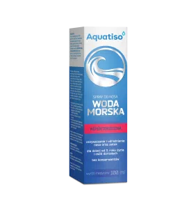 Aquatiso woda morska, hipertoniczna, spray do nosa, 100 ml