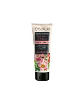 Barwa, Krem do rąk regenerujący Dzika róża + Betaina Receptury Natury, 100 ml