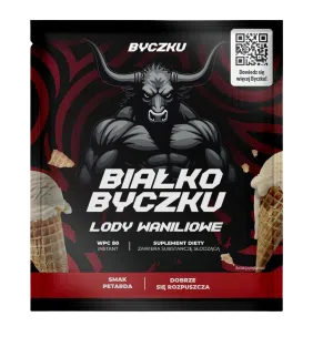 Białko Byczku lody waniliowe, saszetka 30g