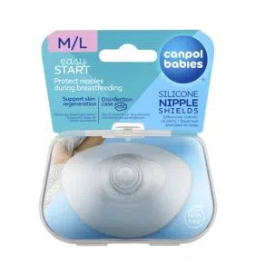 Canpol Easy Start, oslonki piersi,silik.r.M/L,18/603, 2 szt