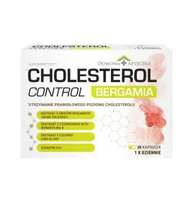 Cholesterol Control Bergamia, kapsułki, 30 szt.