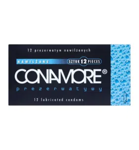 Conamore Wet, prezerwatywy nawilżane, 12 szt.