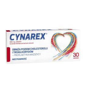 Cynarex, tabletki, 250 mg, 30 szt.