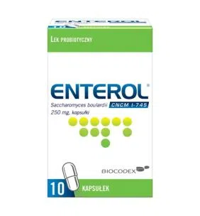 Enterol, 250 mg, kapsułki, 10 szt
