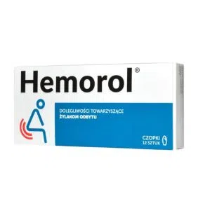 Hemorol, czopki, 12 szt.