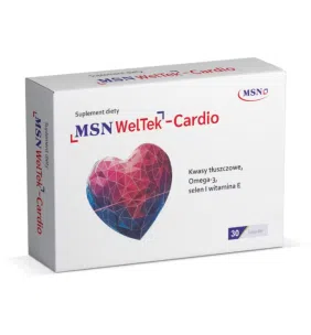 MSN WelTek-Cardio, kapsułki, 30 szt.
