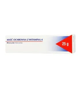 Masc z vit. A, ochronna, 800 j.m./g, (Hasco), 25 g