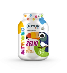 Novativ Kids Żelki Multivitaminka, 150 g