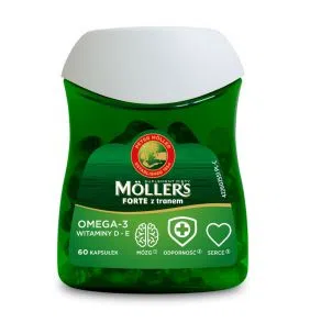 Mollers Forte z tranem, kapsułki, 60 szt.