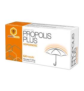 Apipol Farma Propolis Plus, kapsułki, 64 szt.
