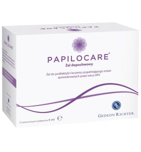 Papilocare, żel dopochwowy, 5 ml, 21 aplikat.