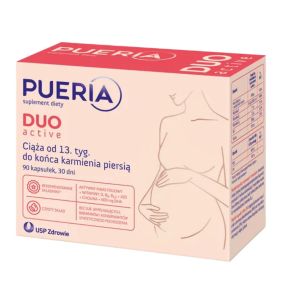 Pueria Duo Active, kaps., 90 szt