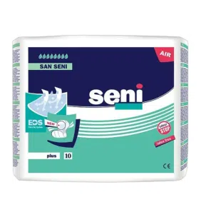 San Seni plus, pieluchy anatomiczne  10 szt.