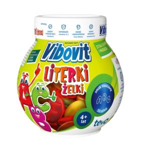 Vibovit Literki, zelki, 50 szt