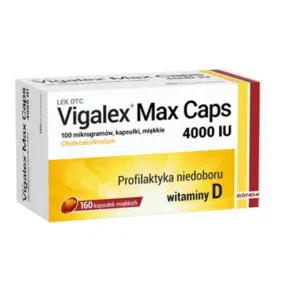 Vigalex Max Caps, 4000 IU, kapsułki miękkie, 160 szt.