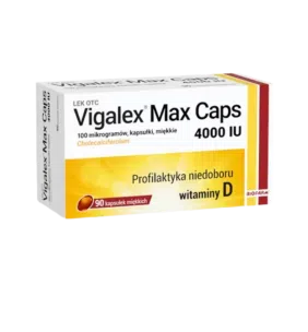 Vigalex Max Caps, 4000 IU, kapsułki miękkie, 90 szt.