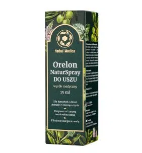 Orelon NaturSpray, spray, do uszu, 15 ml