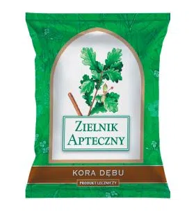 Kora dębu, zioło pojedyncze, 50 g (Herbapol Lublin)