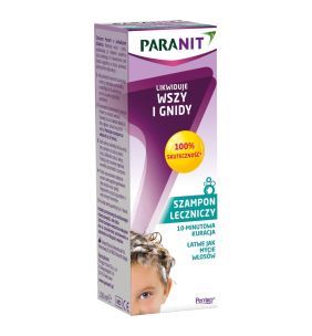 Paranit Szampon leczniczy likwidujący wszy i gnidy, 100 ml