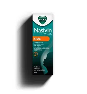 Nasivin Kids (Soft 0,025%), 0,25 mg/ml,  aerozol do nosa, 10 ml