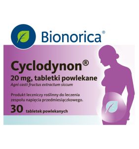 Cyclodynon, 20 mg, tabletki powlekane, 30 szt.
