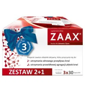 Zaax, kaps., (Reig), 30 szt x 3 op.,PROM.5325/23