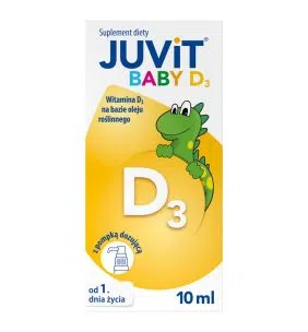 Juvit Baby D3, płyn (krople), 10 ml
