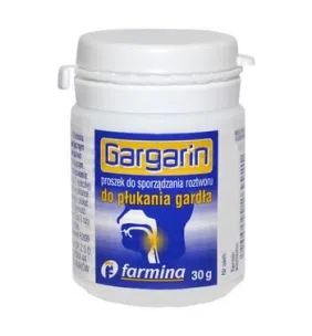 Gargarin, proszek do sporządzenia płynu do płukania gardła, 30 g