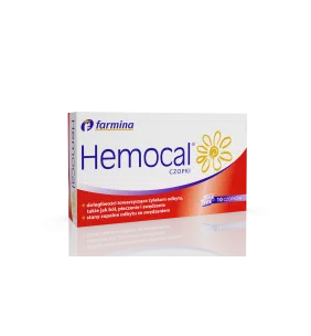 Hemocal, czopki, 10 szt